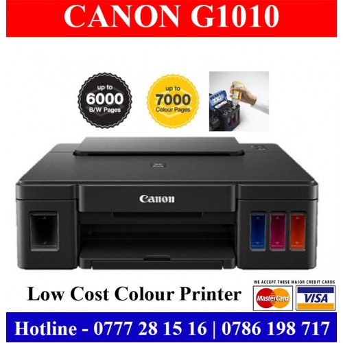 canon printer rate list